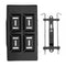 Universal Adjustable Metal Car Battery Tray Adjustable Hold Down Clamp Bracket Kit Cycle