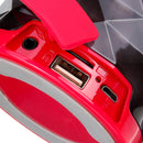 Mini Wireless bluetooth Speaker FM Radio TF Card Colorful Light Music Speaker with Mic