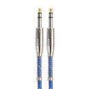 1/ 1.8/ 3M REXLIS 3127B 6.35mm Male To Male Electric Guitar Audio Cable