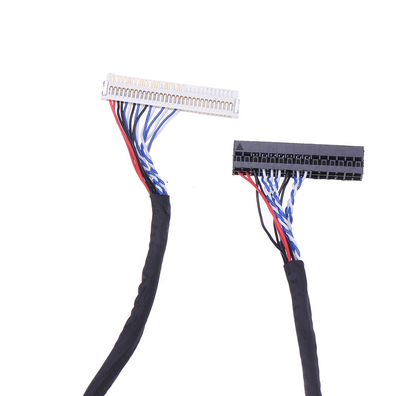 P4-FIX-D6 30P 1CH 6-bit Screen Cable For Universal Notebook Screen LCD Driver Board 25CM