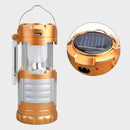 Outdoor Portable LED Camping Lantern Solar USB Work Light IPX6 Waterproof Emergency Lamp