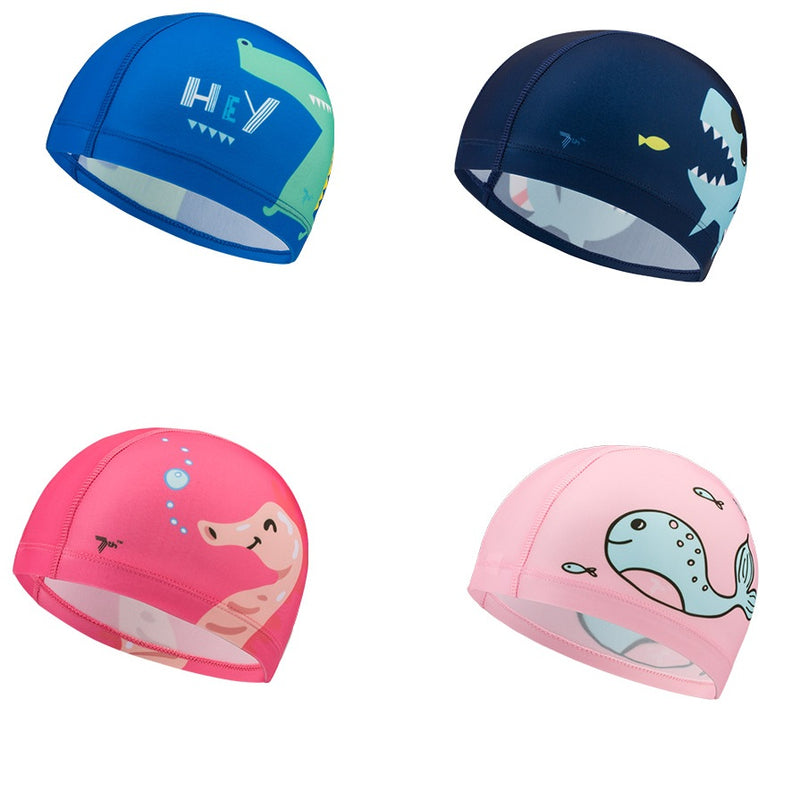 7th Children's Swimming Cap Anti-UV Flexible Soft Durble Quick Drying Swim Protective Gear From Xiaomi Youpin