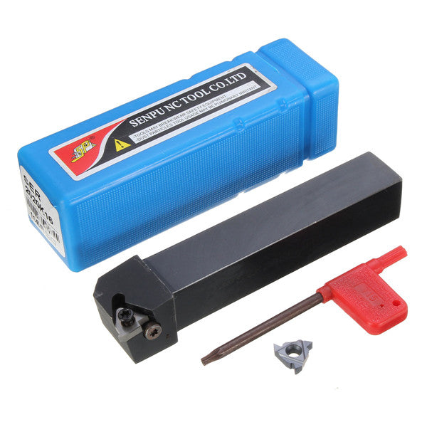 SER2020K16 20x125mm Lathe Turning Tool Holder with 16ER Insert