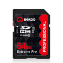 Eekoo SD Class 10 Memory Card 64GB 128GB 256GB SDHC Card SDXC Card for SLR and Digital Cameras