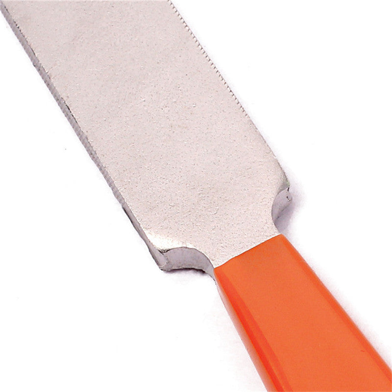 Guitar Fret Crowning Luthier File Stainless Steel Narrow Dual Cutting Edges Tool