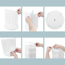 360 Degree Rotating Makeup Organizer Box Transparent Acrylic Brush Holder Jewelry Makeup Organizer Cosmetic Beauty Storage Box