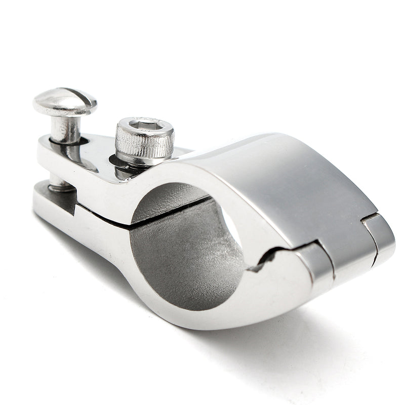 316 Stainless Steel Mount Hinge Fittings Boat Bimini Top Hinged Jaw Slide Marine Hardware