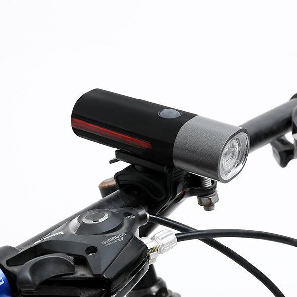 XANES XL38 650LM LED Headlight USB Charging 360 Rotate 4 Modes Waterproof Bike Front Light Red Side Light