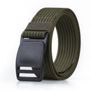 AWMN S03 125cm Belts Men Women Camouflage Military Tactical Belt Buckle Hanger Canvas Fabric Belt