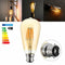 Dimmable Vintage ST64 B22 6W LED Squirrel Cage Edison Light Bulb Filament Lamp AC220V