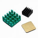 3Pcs Aluminum Heat Sink Kit With Coppor For Raspberry Pi 2 Model B