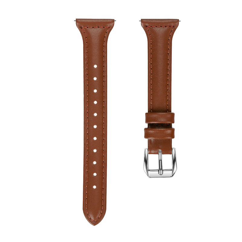 Replacement 14mm Leather Wrist Watch Band Strap For Fitbit Versa