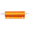 RX24 100W 1R 1RJ Metal Aluminum Case High Power Resistor Golden Metal Shell Case Heatsink Resistance Resistor