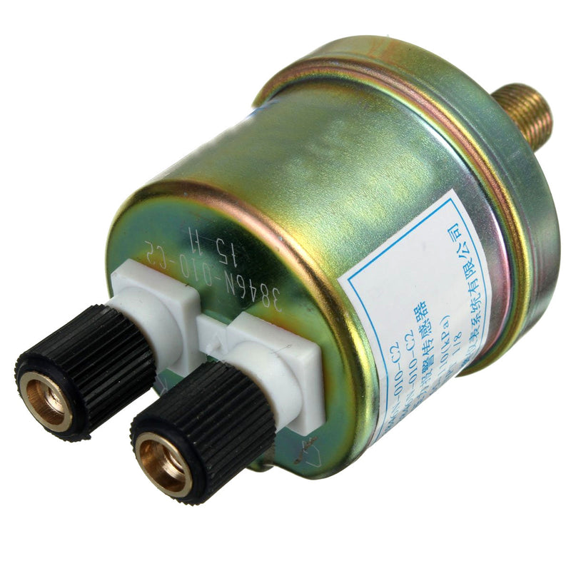 1/8 NPT Oil Pressure Sensor Engine Oil Pressure Switch Sensor Gauge Sender