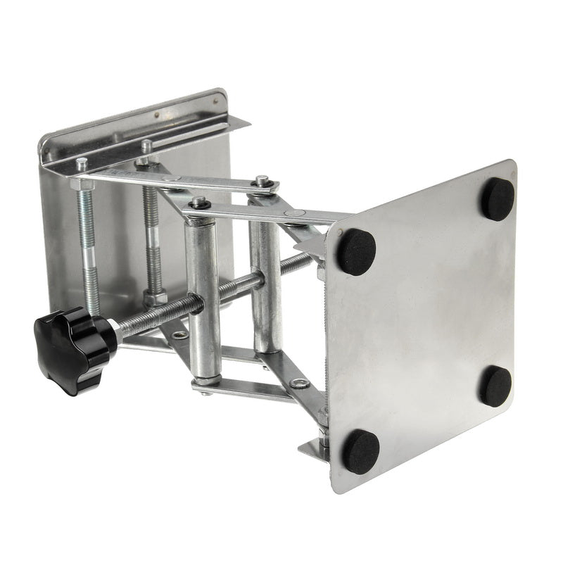 4 x 4" Stainless Steel Lifting Platform Lab Stand Laboratory Manual Lift Riser Lifter 100x100x150mm