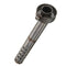 48mm Motorcycle Exhaust Muffler Angled Silencer Can Insert Baffle 195mm Length