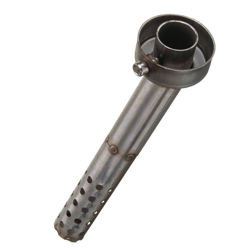 48mm Motorcycle Exhaust Muffler Angled Silencer Can Insert Baffle 195mm Length