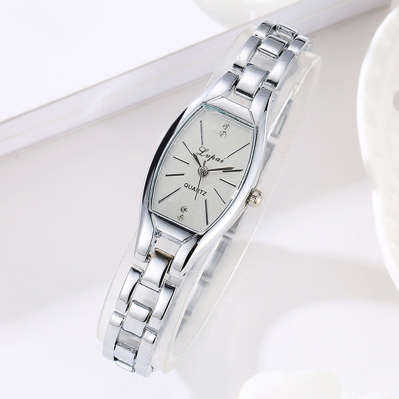 LVPAI LP104 Unique Style Elegant Women Bracelet Watch Steel Band Quartz Watch