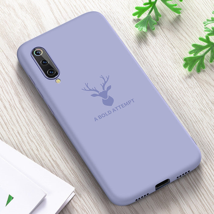 Bakeey Ultra Thin Liquid Silicone Deer Pattern Soft Protective Case For Xiaomi Mi A3 / Xiaomi Mi CC 9e