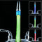 Water Flow Recognition 7 Colors Flashing LED Light Water Tap Faucet Light Shower Head