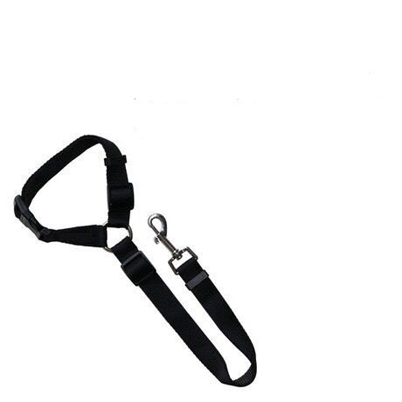 KCASA Pet Car Safety Belt Practical Dog Cat Pet Safety Necklace Adjustable Car Seat Belt Harness Leash Travel Clip Strap Lead Car Seat Belt