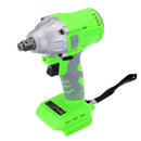 400W Brushless Lithium Battery Electric Wrench 520N.M Rechargeable Impact Wrench for Maintenance Woodworking