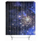1.8m Waterproof Polyester Fiber Bathroom Shower Curtain Bath Curtains with 12 Hooks