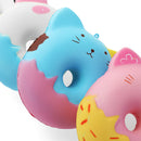 YunXin Squishy Cute Animals Donut 10cm Sweet Soft Slow Rising With Packaging Collection Gift Decor