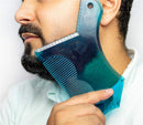 Transparent Beard Shaping Template Shaving Beard Comb Grooming Tools for Men Facial Beard Care