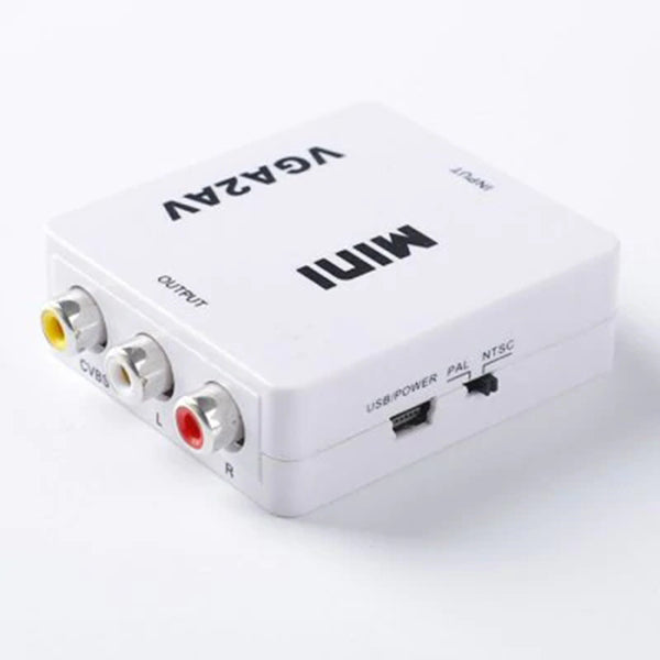 Mini VGA to AV HD Adapter