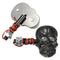4pcs 12V 0.5W Motorcycle Skeleton Skull Turn Signal Indicator Light