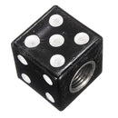 Two Dice Tyre Tire Air Valve Dust Cover Cap for Motorcycle Car Truck
