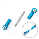 6Pcs Adjustable Metal Linkage Pull Rod Front /Rear Servo Link for Wltoys A9 P1O9