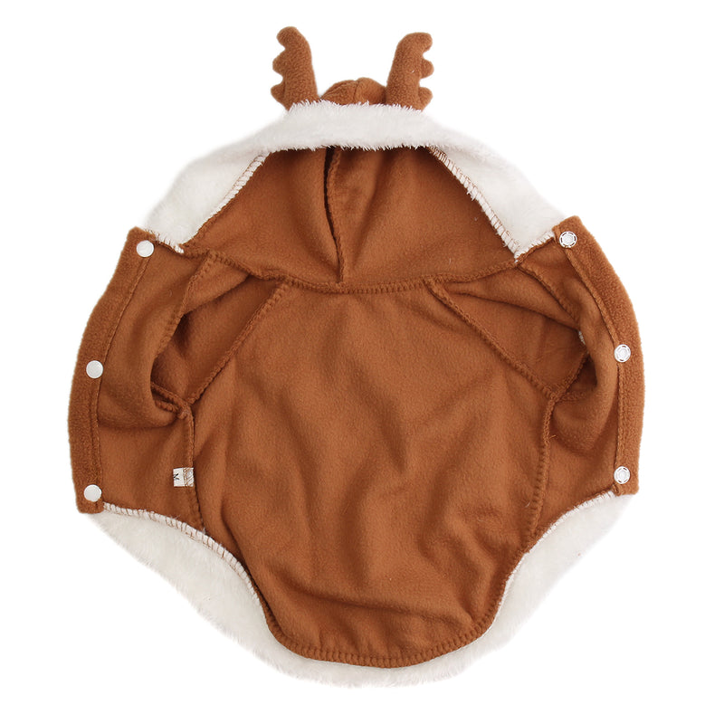 Pet Dog Puppy Christmas Lovely Deer Sweater Hoodie Jumpsuit Coat Clothes Outwear Coats