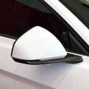 for Ford Mustang 2015-2017 Carbon Fiber Car Rearview Mirror Mouldings Trim
