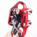 CAMNAL Climbing Chest Riser Ascender Stainless Steel Pulley Chest Rising Device 8-13mm Rope Ascender