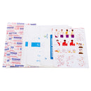 Green First Aid Kit With Bag SOS for Outdoor Camping Travelling Scissors Bandage Disposable Gloves