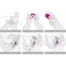 Foldable Menstrual Cup Medical Silicone Female Private Parts Care Health Me