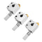 XCR 2IN1-V2 Hotend Module 0.6/0.8/1.0mm Volcano Nozzle + Heating Block 3D Printer Part Kit
