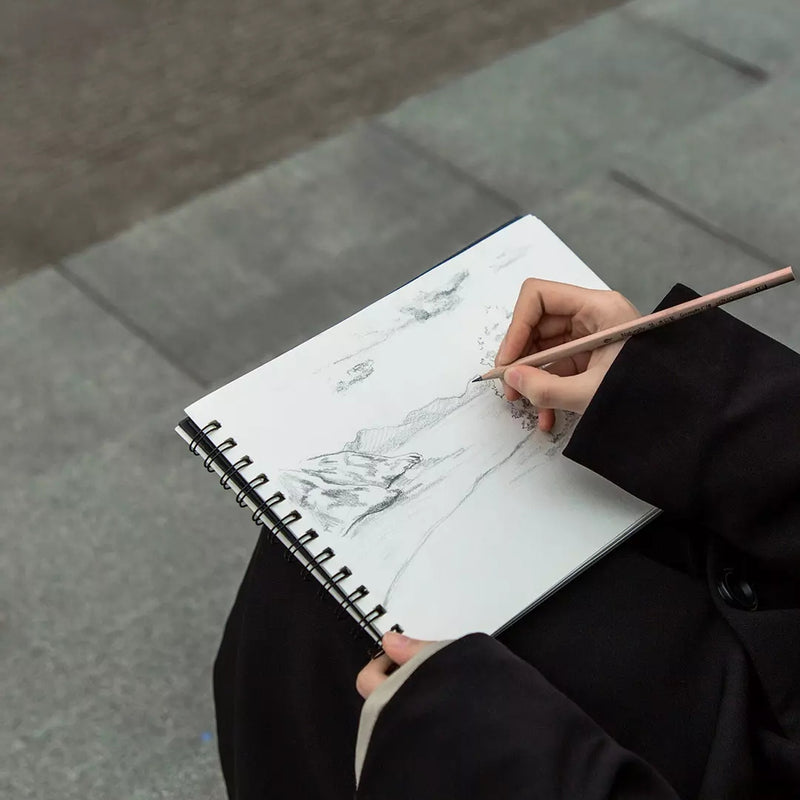 Guangbo 1 Piece A4 Sketch Book Sketchbook Notepad Notebook For Drawing Painting Graffiti Office School Supplies from XIAOMI YOUPIN