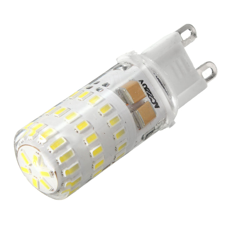 G9 3W 45 SMD 3014 LED Pure White Warm White 210Lumens Light Lamp Bulb AC220V