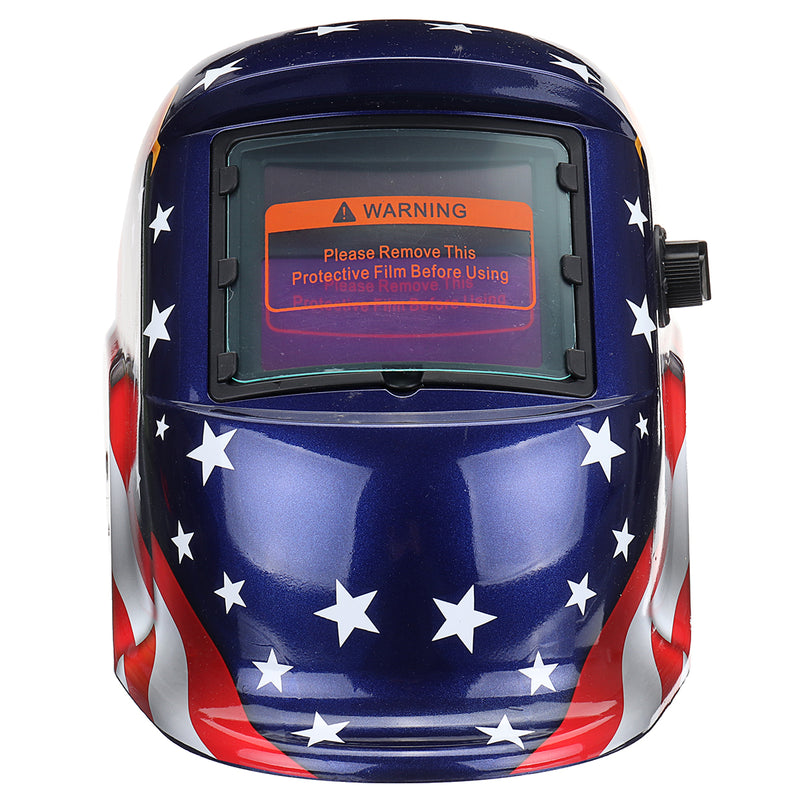Solar Power Automatic Dimming Welding Helmet Mask Adjustable Head Band
