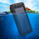 Bakeey 12000mAh LED Flashlight Solar Waterproof  Fast Charging DIY Power Bank Case For iPhone XS 11 Pro Huawei P30 Pro Mate 30 5G Xiaomi 9Pro Redmi K30 S10+ Note10 5G