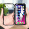 Bakeey Protective Case for iPhone XS Magnetic Adsorption Metal Bumper + 9H Tempered Glass Back Cover