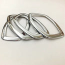 for Clio IV 2013-2018 ABS Chrome Car Inner Door Bowl Protector Frame Cover