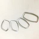 for Clio IV 2013-2018 ABS Chrome Car Inner Door Bowl Protector Frame Cover