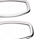 for Clio IV 2013-2018 ABS Chrome Car Inner Door Bowl Protector Frame Cover