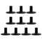 10Pcs Portable Accessory Cymbal Sleeves Set Instruments Rustproof for Drum