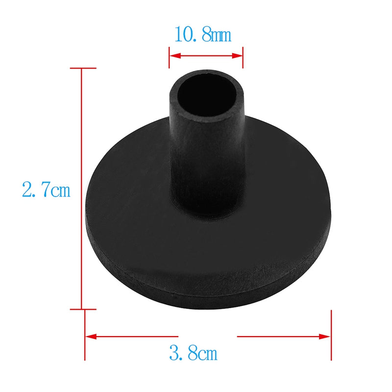 10Pcs Portable Accessory Cymbal Sleeves Set Instruments Rustproof for Drum