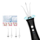 330ML Cordless Oral Irrigator Water Flosser 3 Modes Homitt High Pulse Portable Li-ion Rechargeable Teeth Cleaner IPX7 Waterproof for Family&Travel
